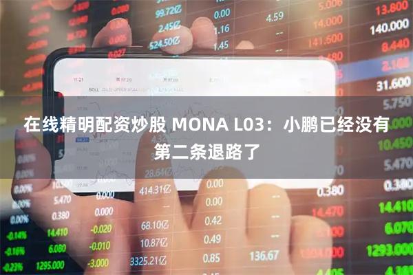 在线精明配资炒股 MONA L03：小鹏已经没有第二条退路了
